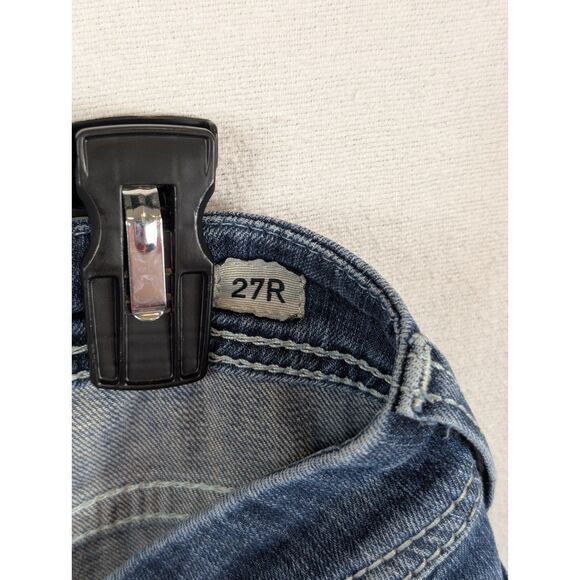 BKE Denim Harper Skinny Stretch Embroidered Jeans Women's Size 27R - Picture 13 of 15